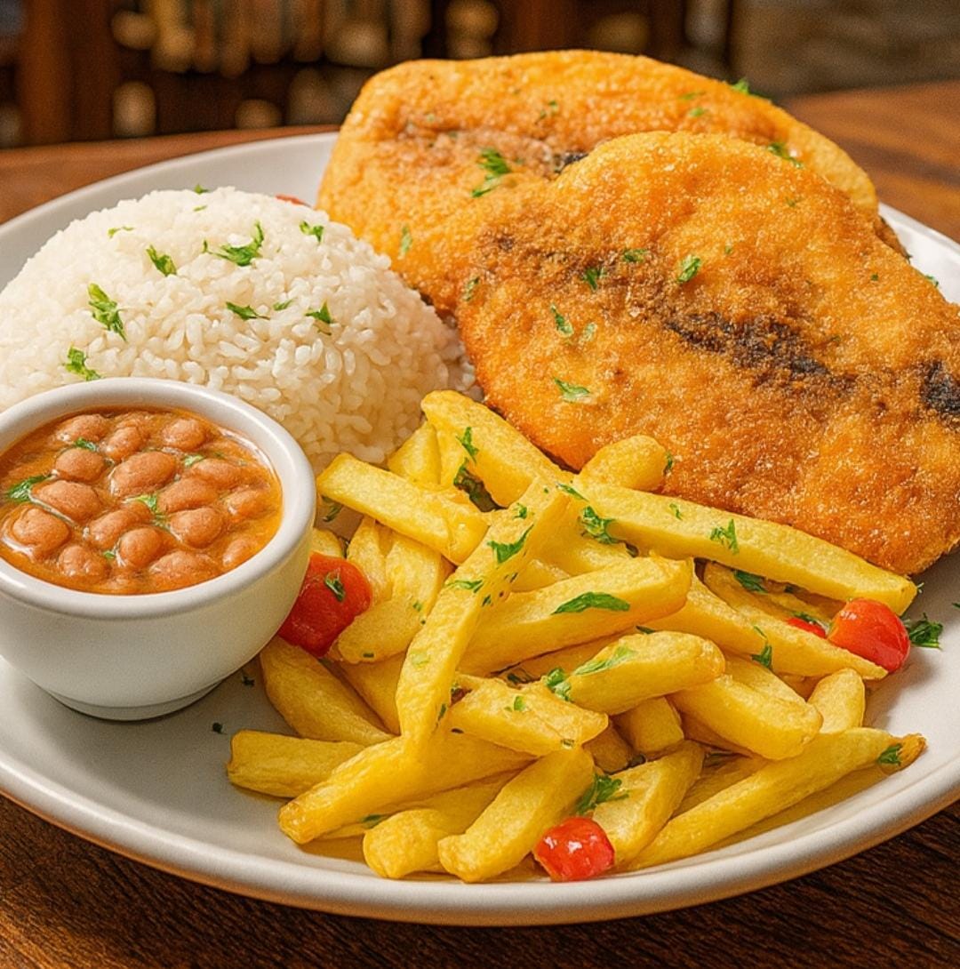 Filé de Peixe à Milanesa M